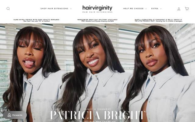 Montra da HAIRVIRGINITY