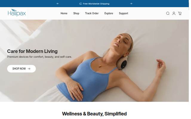 HALIPAX storefront