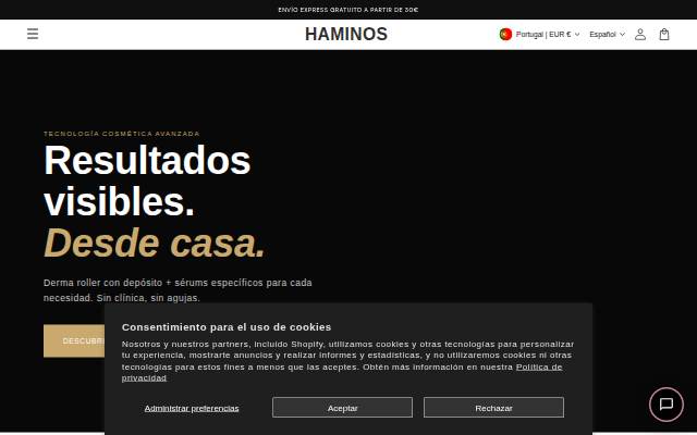 HAMINOS storefront