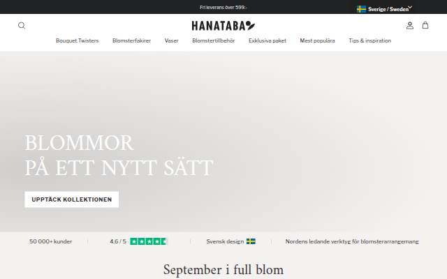 Hanataba.co storefront