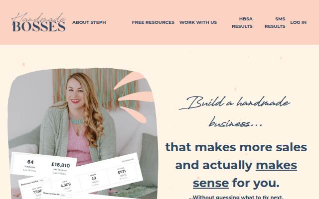 Handmade Bosses storefront