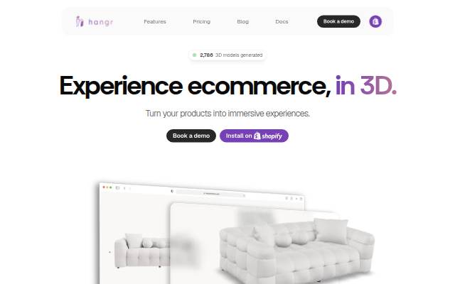 Hangr storefront