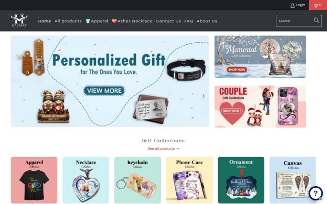 HAPPARY storefront