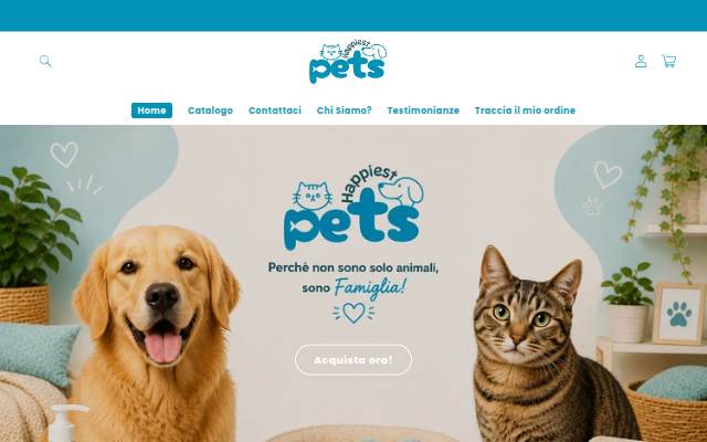 Happiest Pets storefront