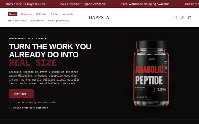 HAPPSTA storefront