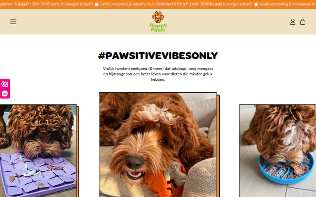 HappyPaws storefront