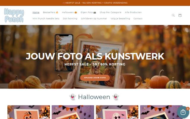 Startseite von Happy punch