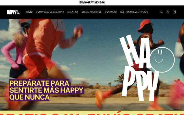 Happy Supplements storefront