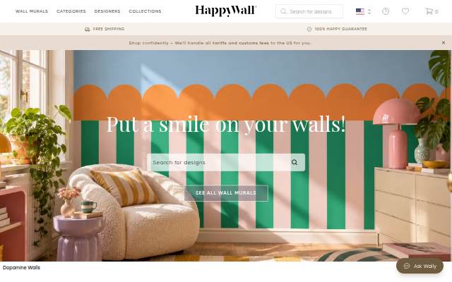 Happywall storefront