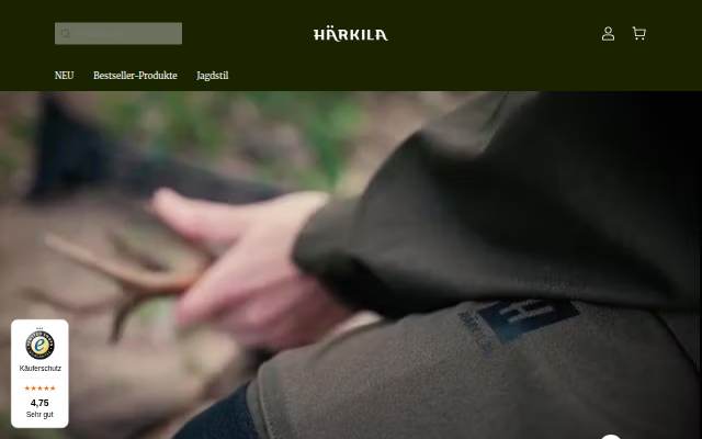 Vitrine de Harkila