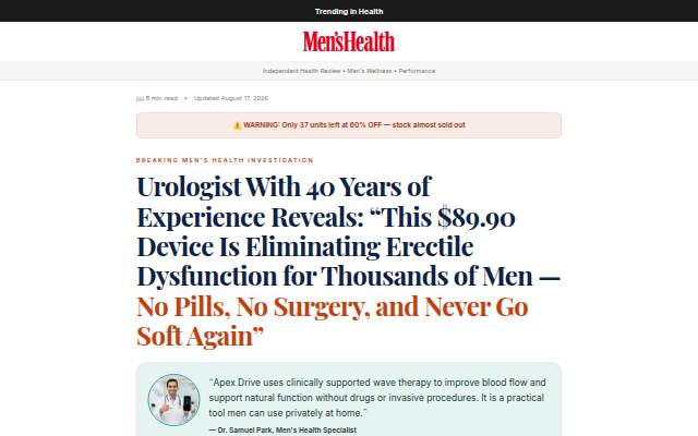 Startseite von Urologist Reveals At