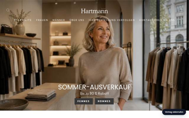 Hartmann Atelier storefront