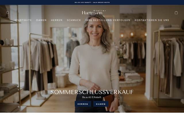 Hartmann Atelier storefront