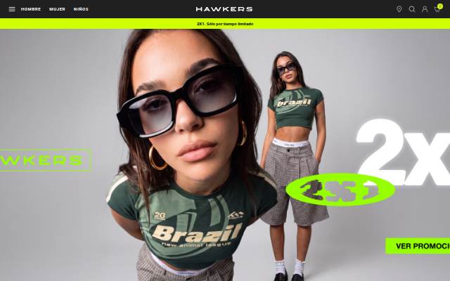 Hawkers® storefront