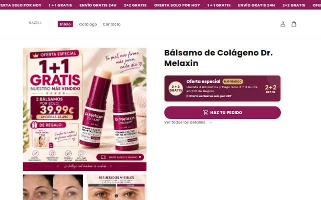 HazellNova storefront