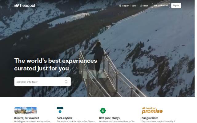 Headout: Things To Do, Attractions, Tours, Events &amp; Experiences storefront