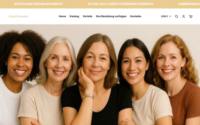 HealthJewels.Deutch storefront