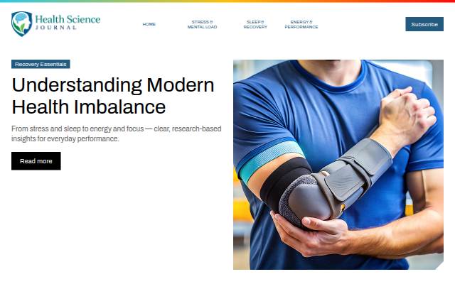 Health Science Journal UK storefront