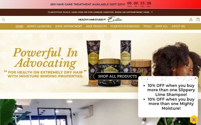 HealthyHairStudio byEnitan storefront
