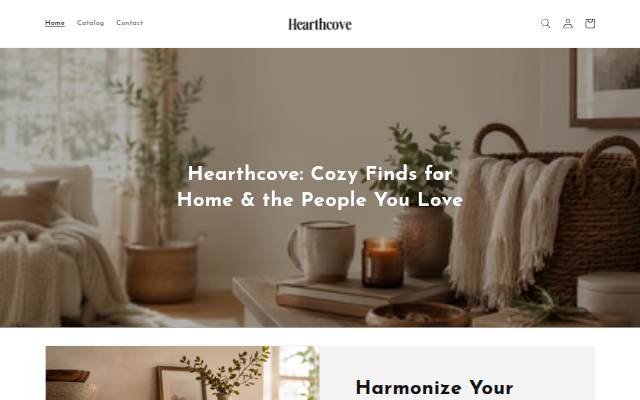 Hearthcove storefront