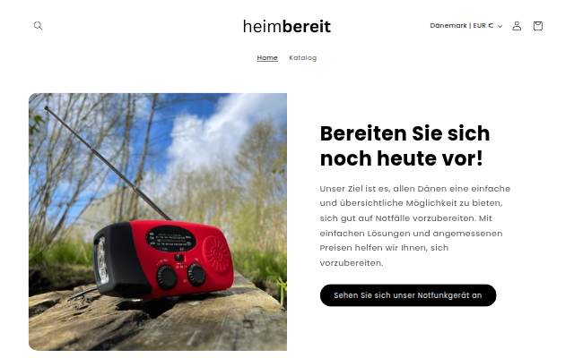HeimBereit storefront
