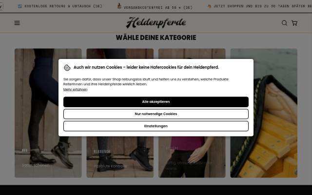 Heldenpferde storefront