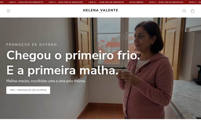 Startseite von Helena Valente