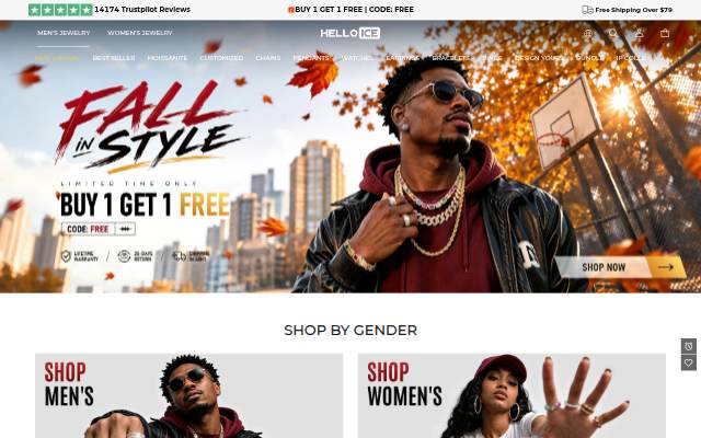 Helloice® storefront