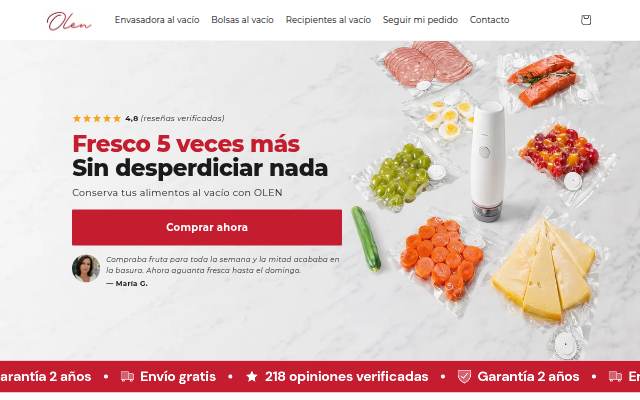 OLEN storefront
