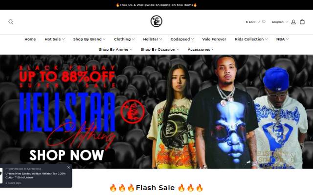Hellxstar storefront