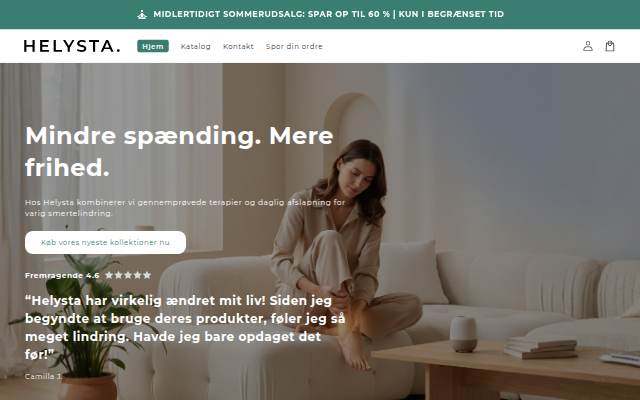 Helysta storefront