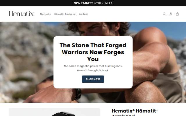 Hematix ESP storefront