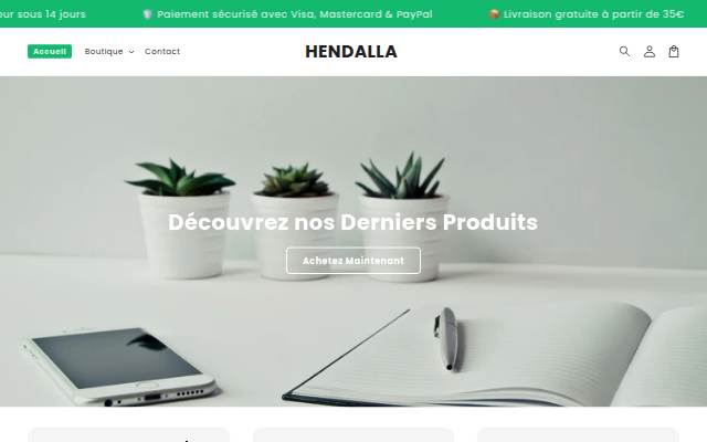 HENDALLA storefront
