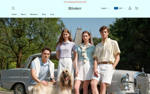 Btinderr storefront