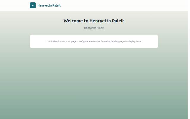 Henryetta Paleit storefront