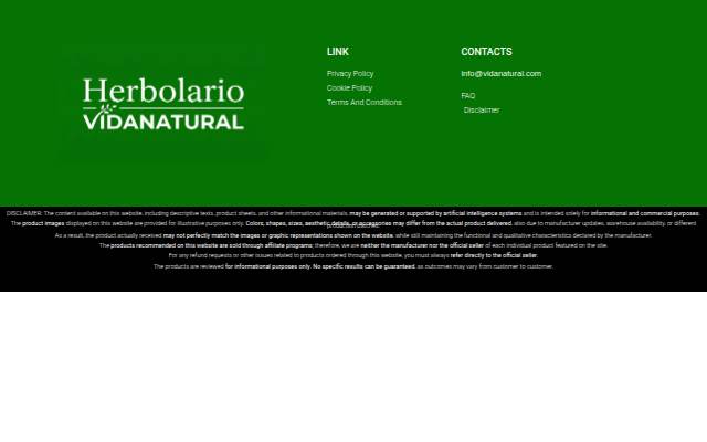 Startseite von herbolario