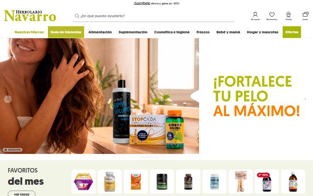 Herbolario Navarro storefront