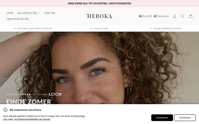 Heroka storefront
