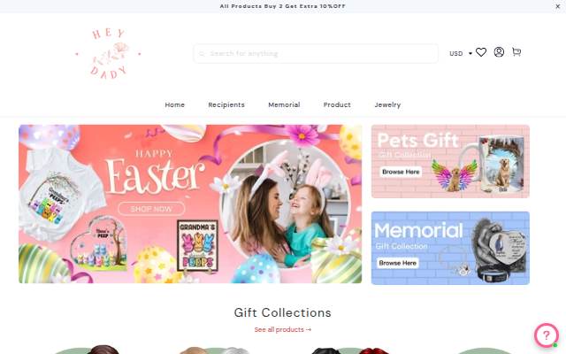 hey-dady storefront
