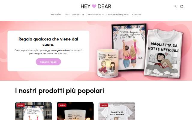 HEY DEAR 💜 storefront