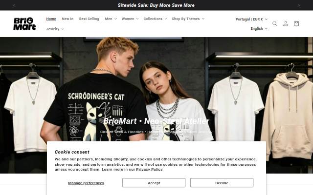Hi-BrioMart storefront