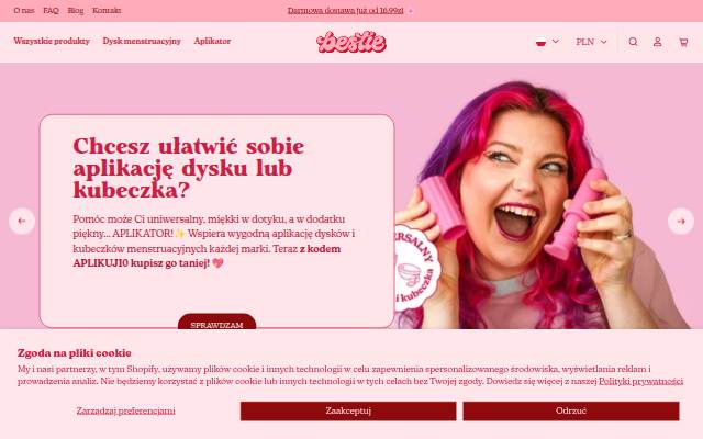 Bestie storefront