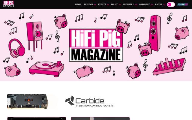 Startseite von Hifi Pig