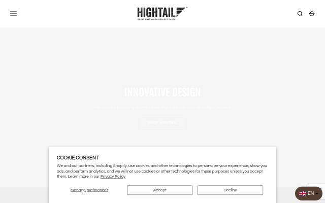 Hightail Hair storefront
