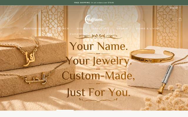 HilalHaven storefront