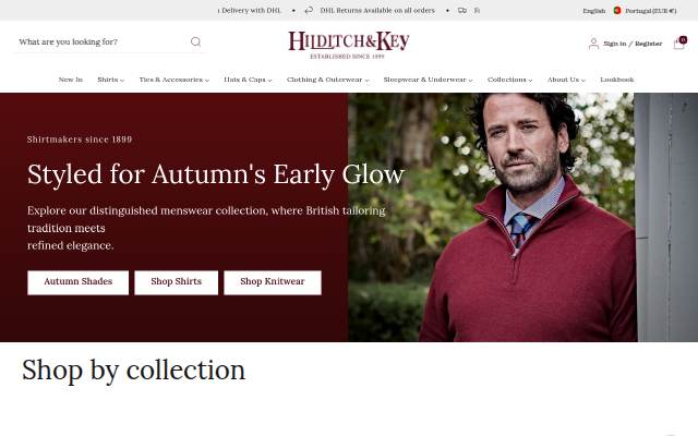 Escaparate de Hilditch &amp; Key