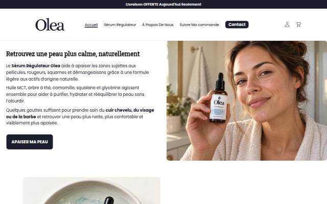 Olea storefront
