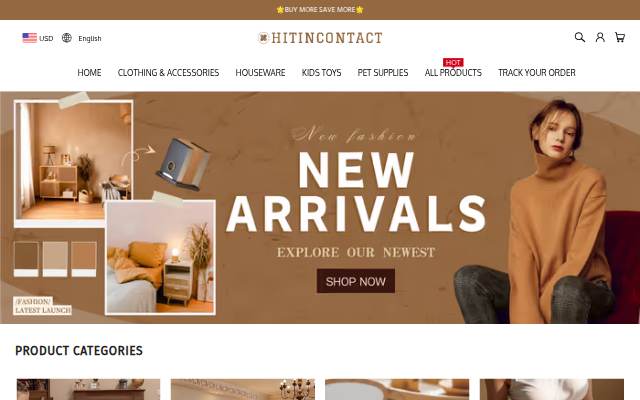 HITINCONTACT storefront
