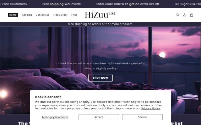 HiZuu™ storefront