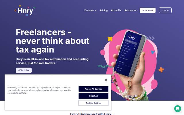 Freelancer tax payments and filings storefront